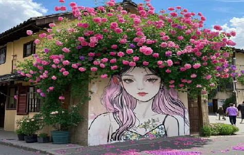 双牌怎么设计网红打卡墙绘