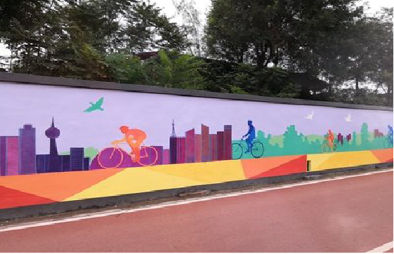 双牌墙体彩绘-围墙