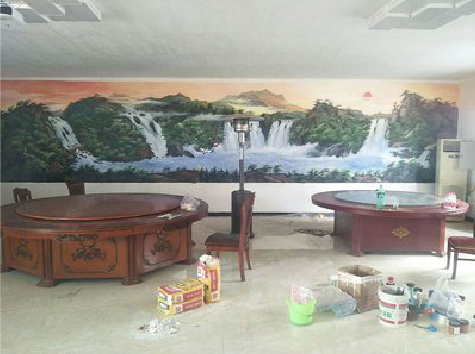 双牌墙绘-写实风景