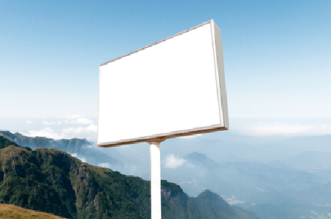 双牌户外广告变革的趋势。